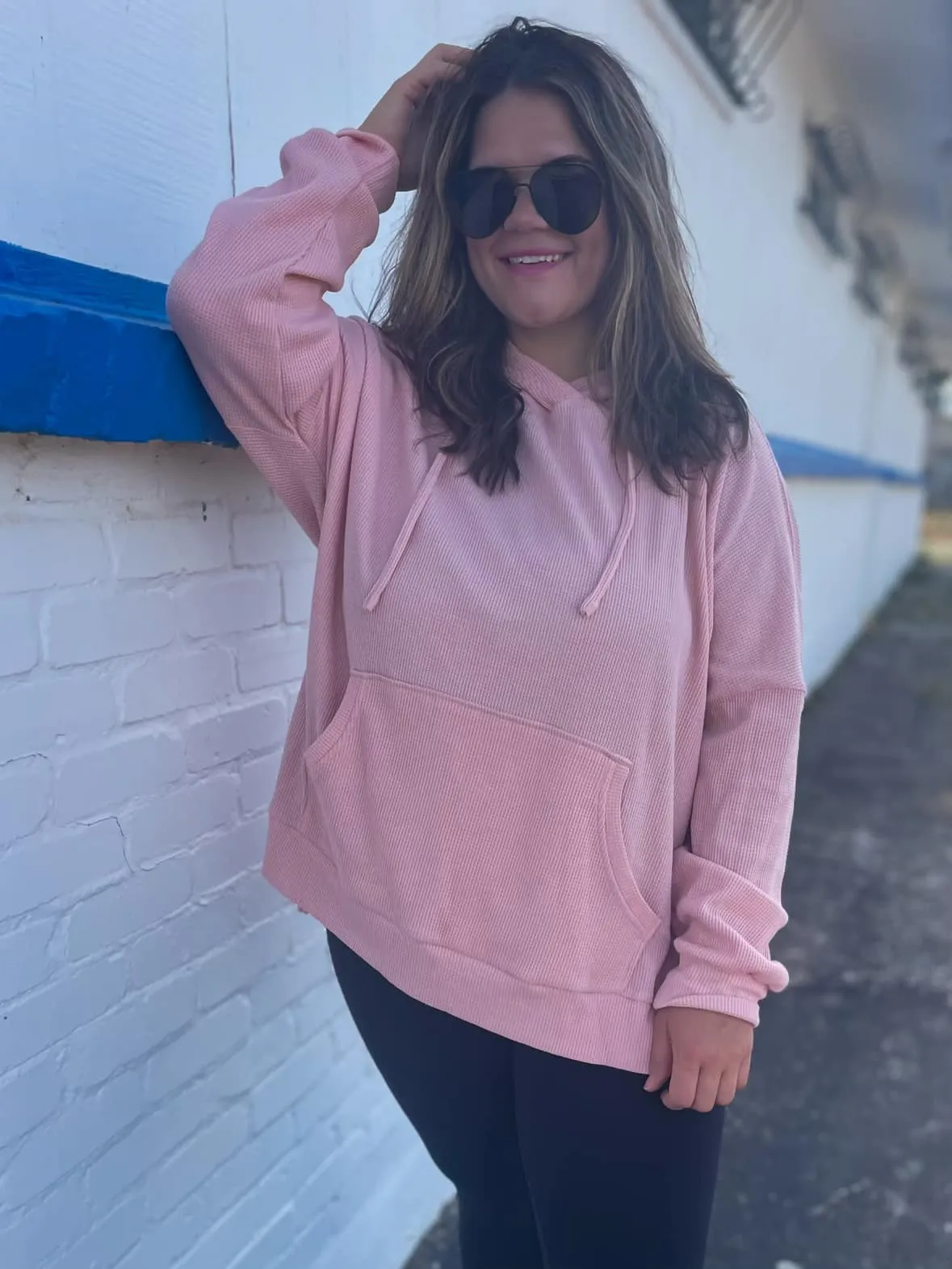 Best Selling Touch Of Fall Thermal Hoodie in Five Colors - RTS