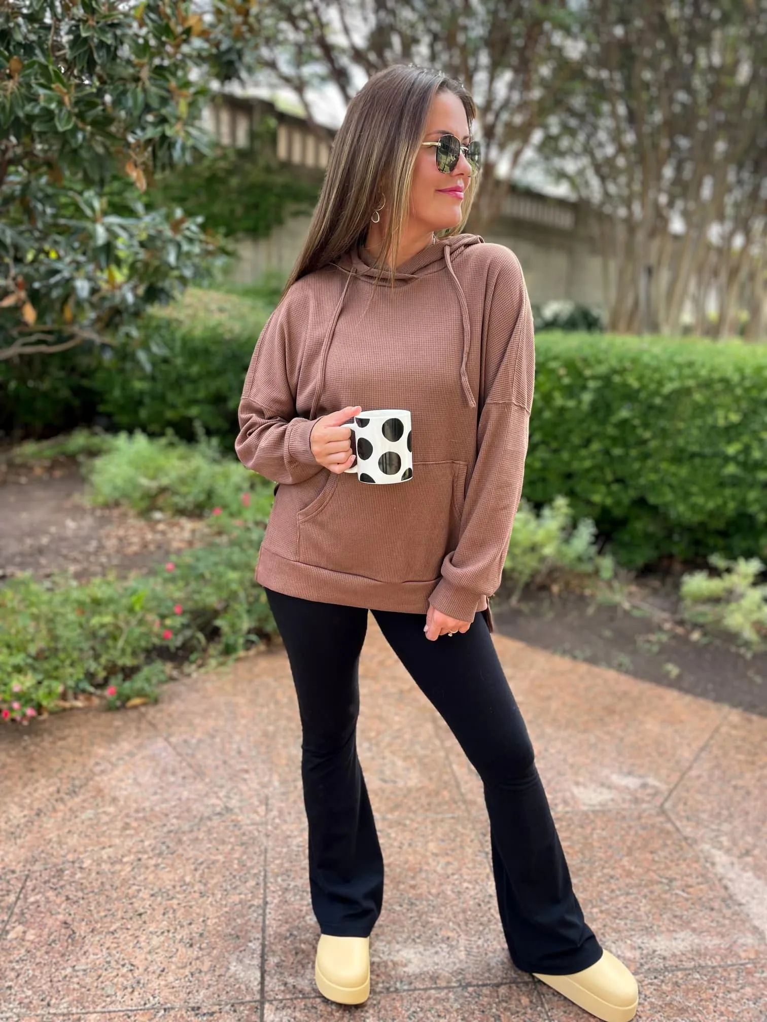 Best Selling Touch Of Fall Thermal Hoodie in Five Colors - RTS