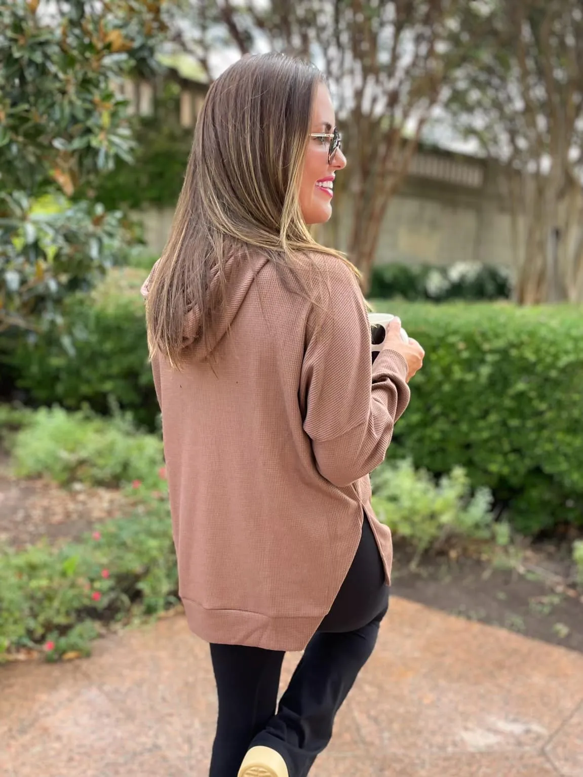 Best Selling Touch Of Fall Thermal Hoodie in Five Colors - RTS
