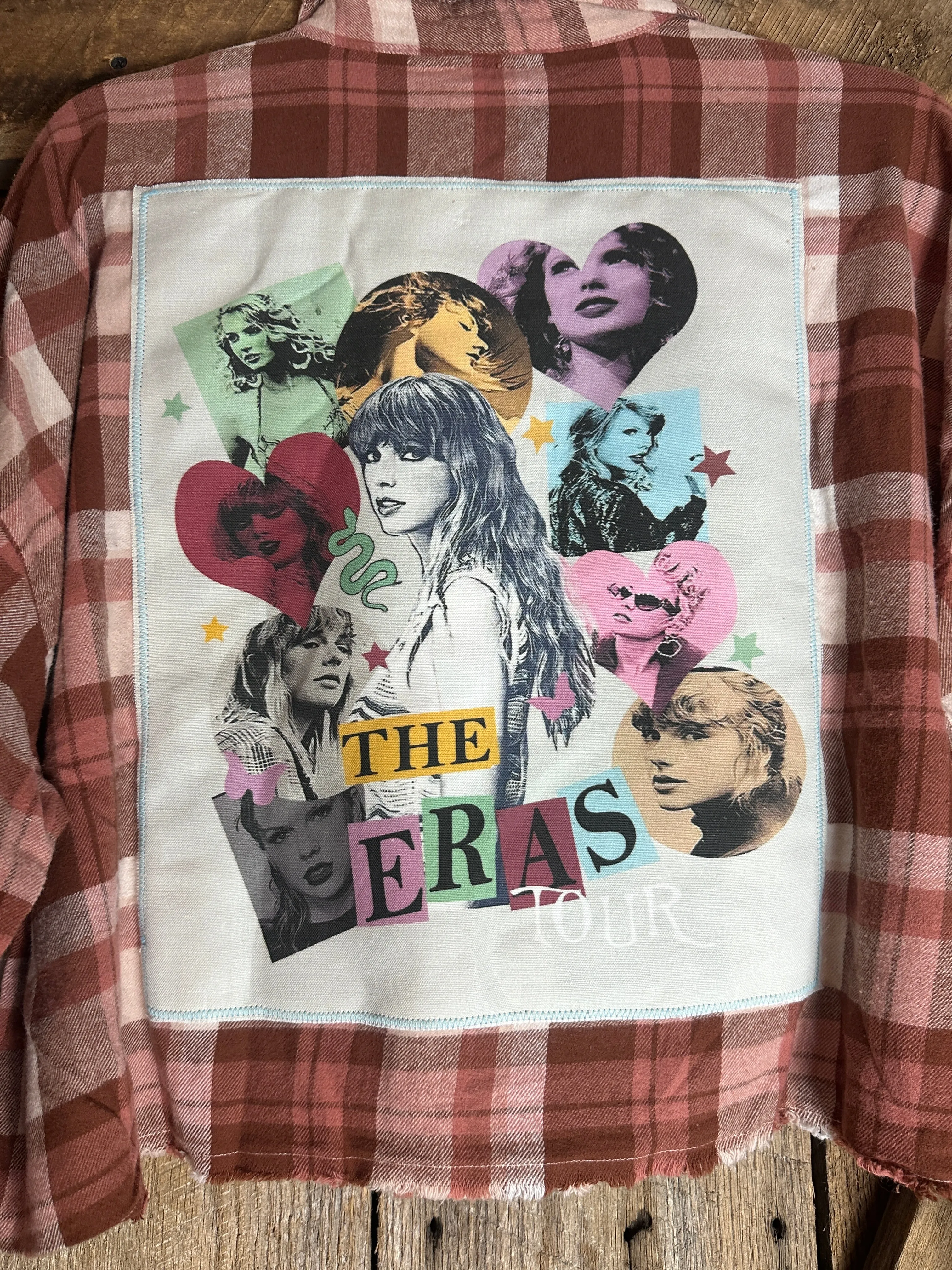 Eras Cropped Flannel