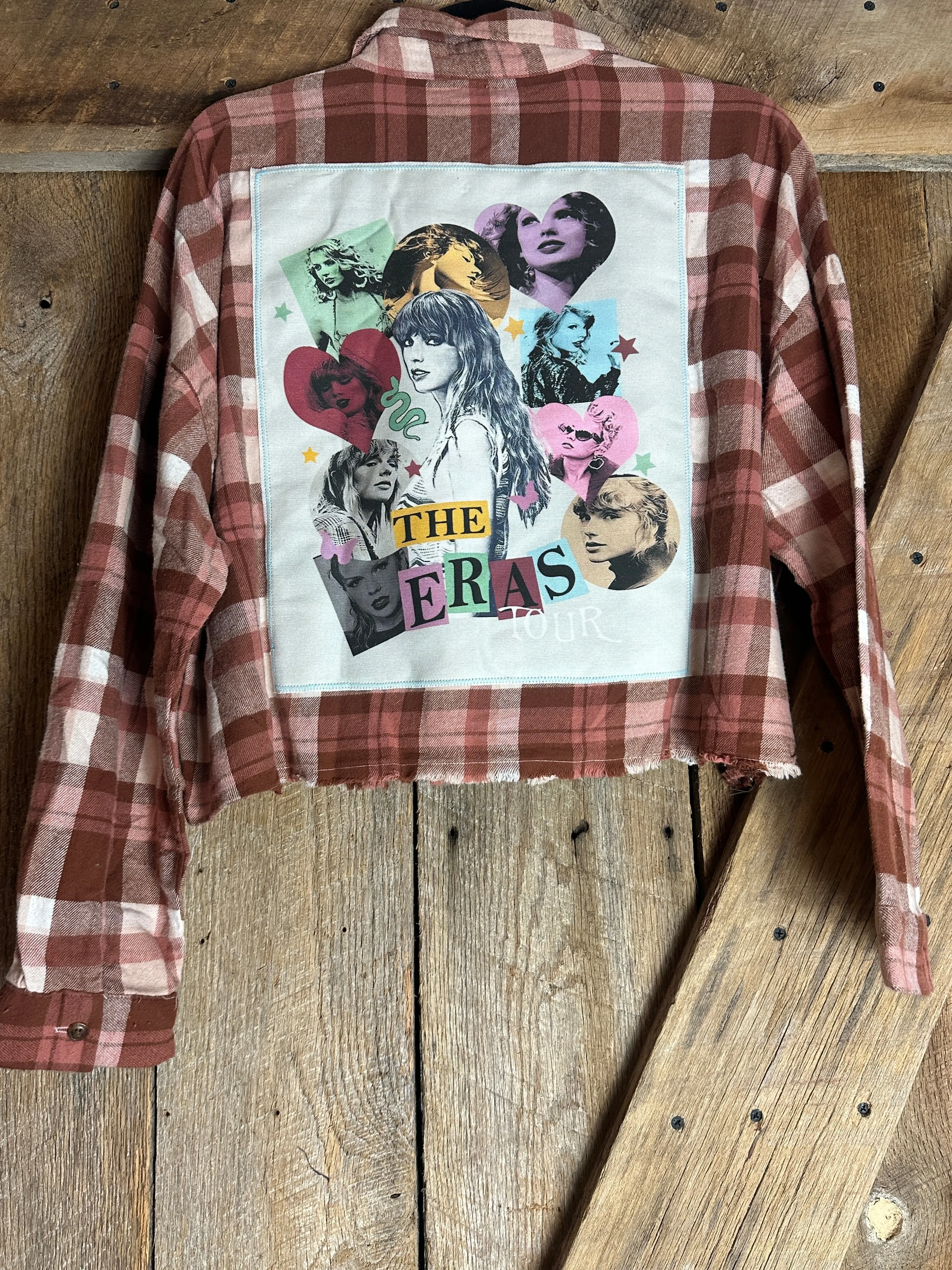 Eras Cropped Flannel