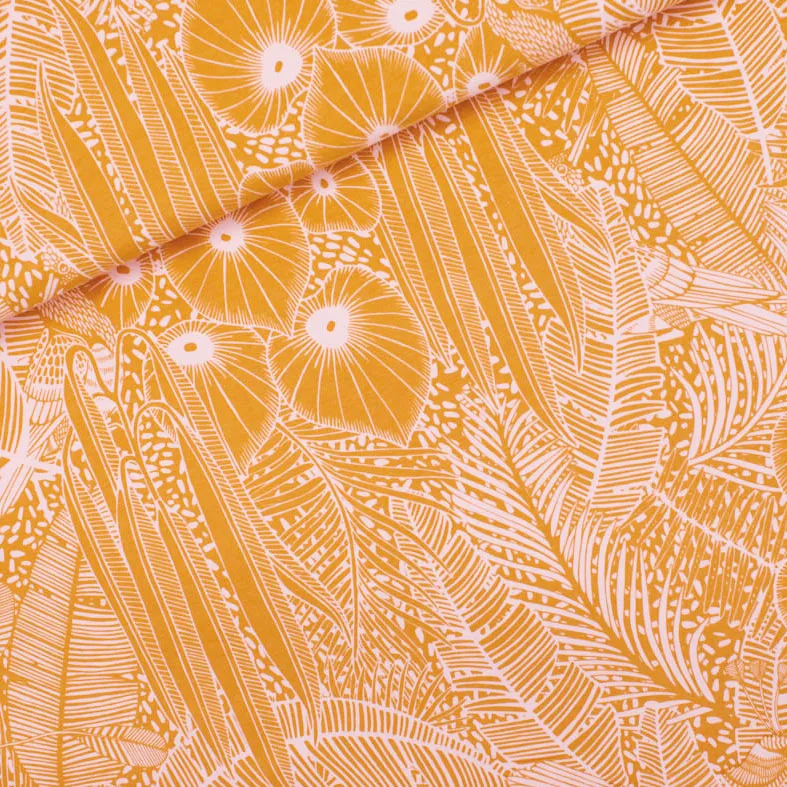 Foliage Song Amber Yellow French Terry See You at Six