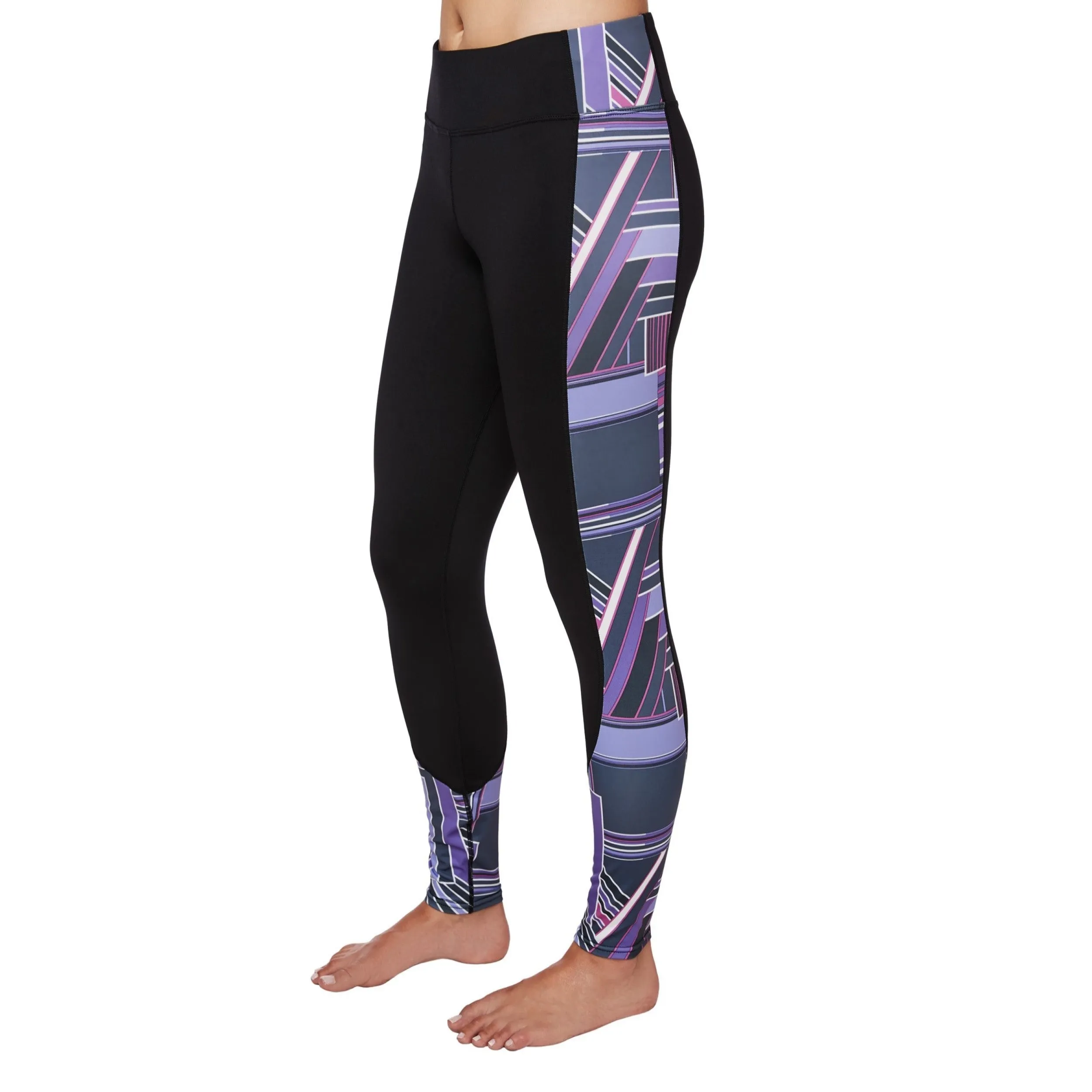 Hot Chillys Womens Micro-Elite Chamois Fiesta Snow Water and Soho 70's Split Legging