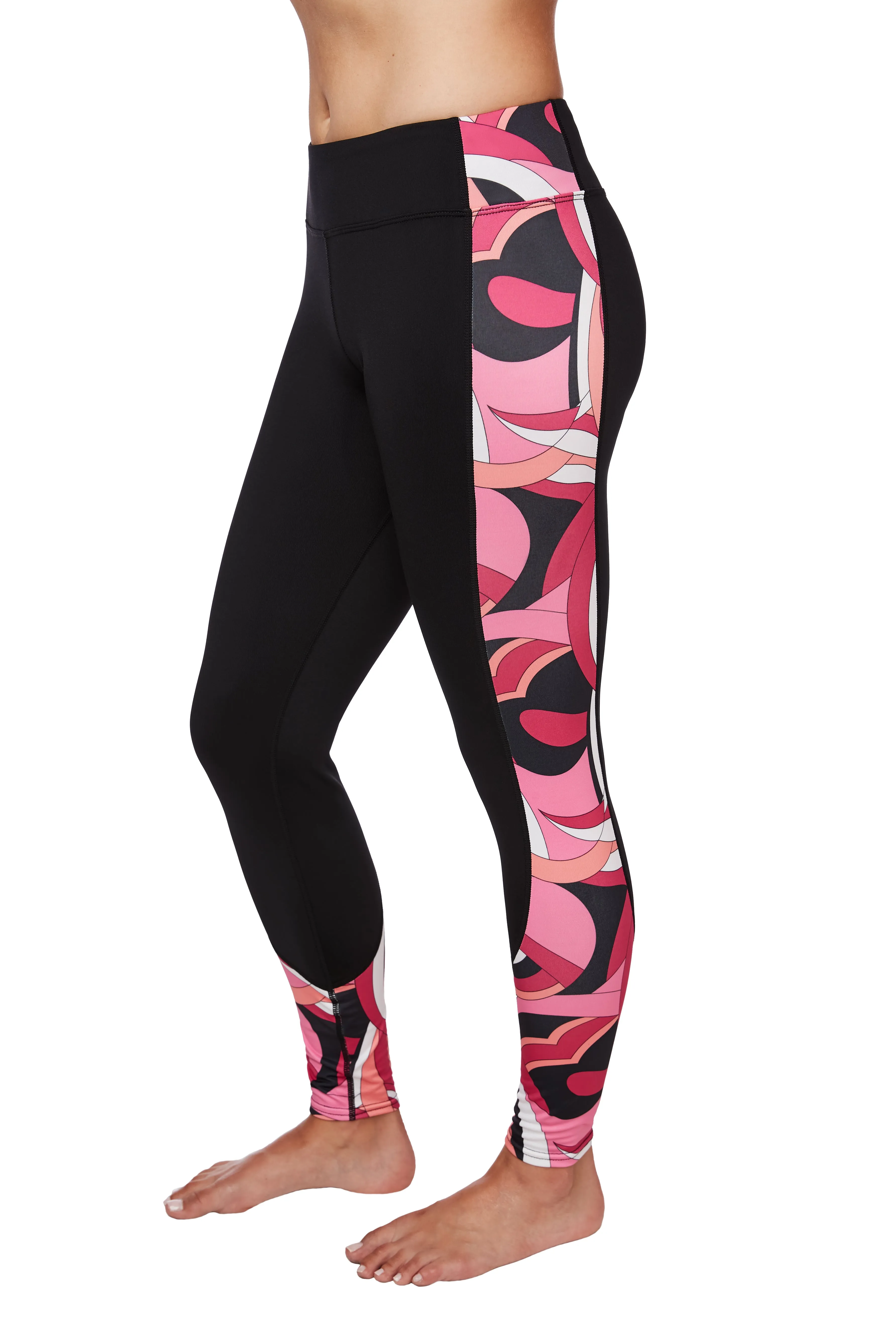 Hot Chillys Womens Micro-Elite Chamois Fiesta Snow Water and Soho 70's Split Legging