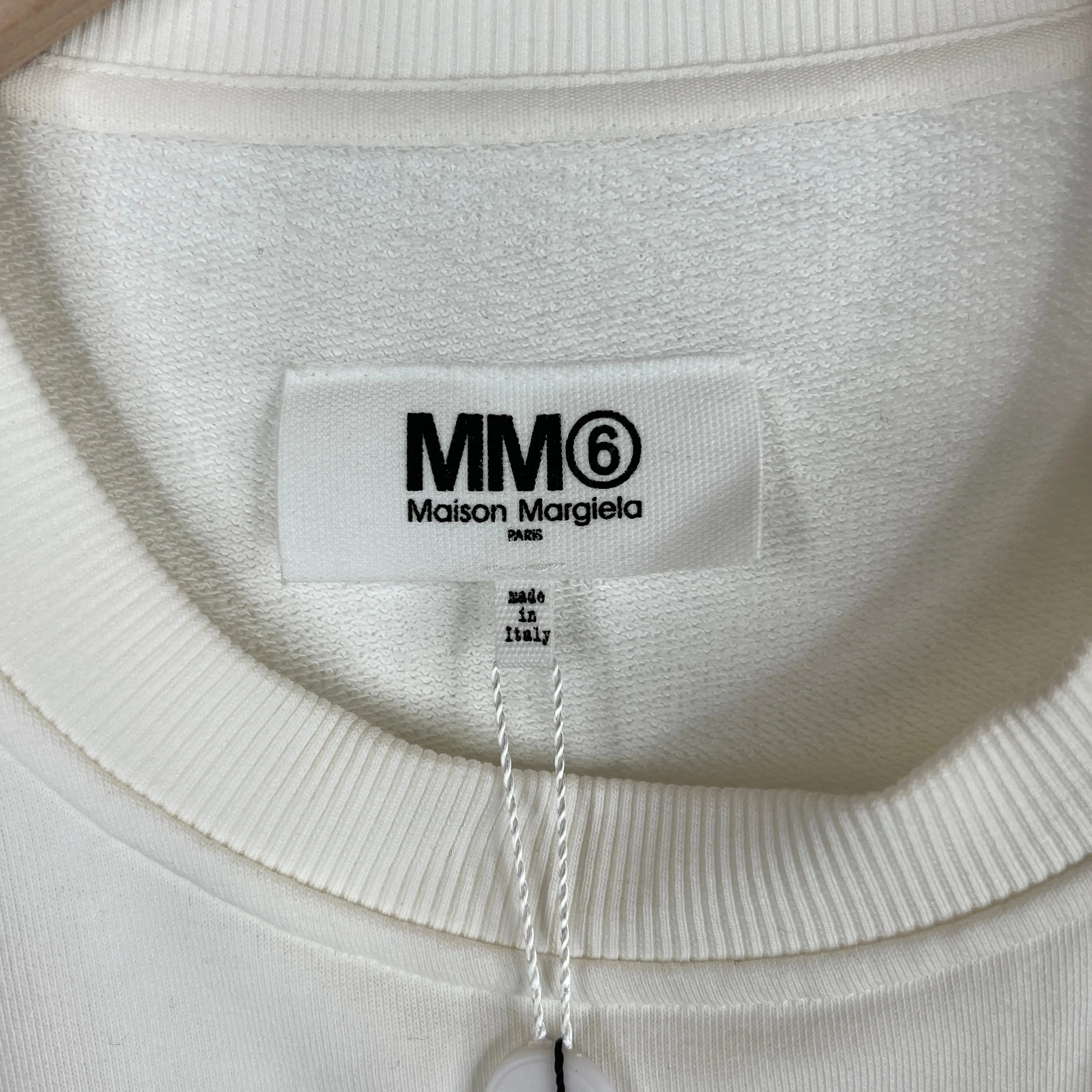 Margiela Frill White Crewneck
