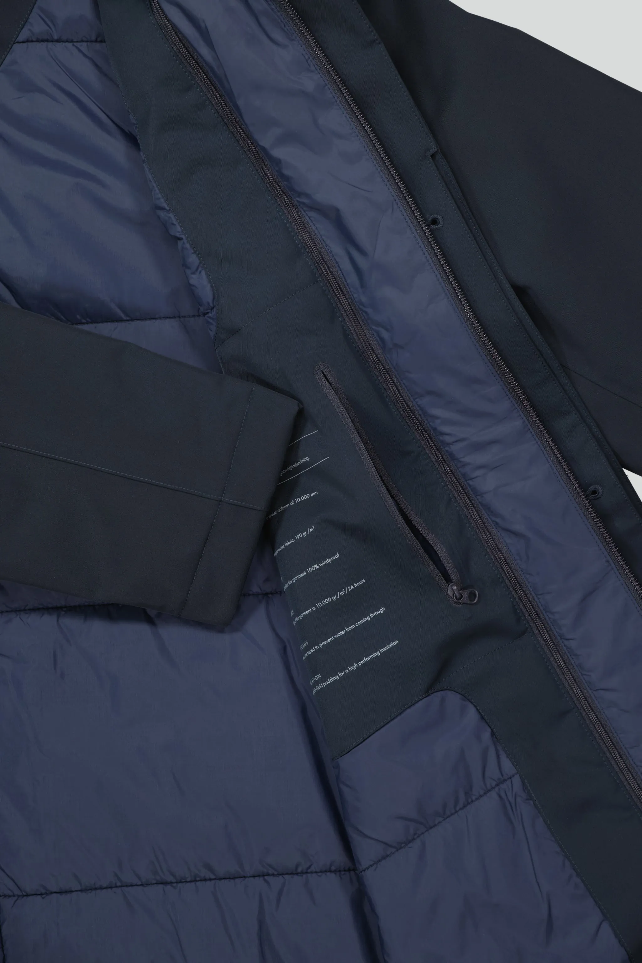 NN07 Blake 8240 Trench Coat in Navy