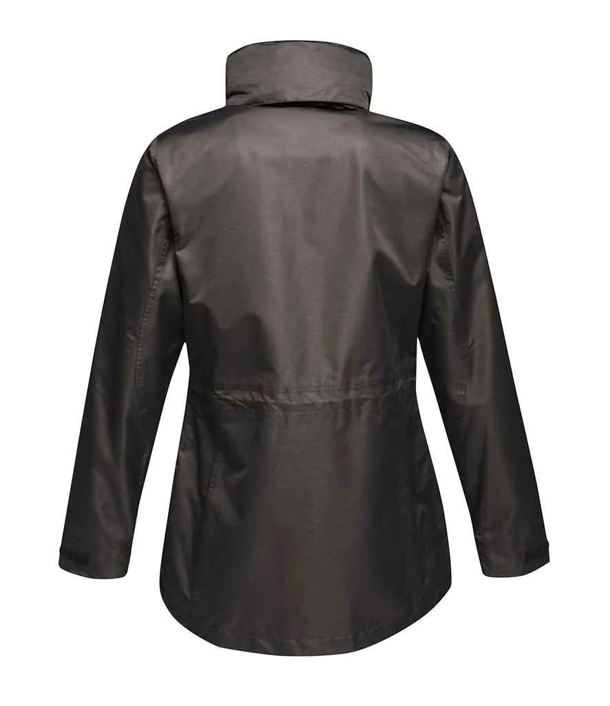 Regatta Ladies Benson III 3-in-1 Breathable Jacket | Black/Black