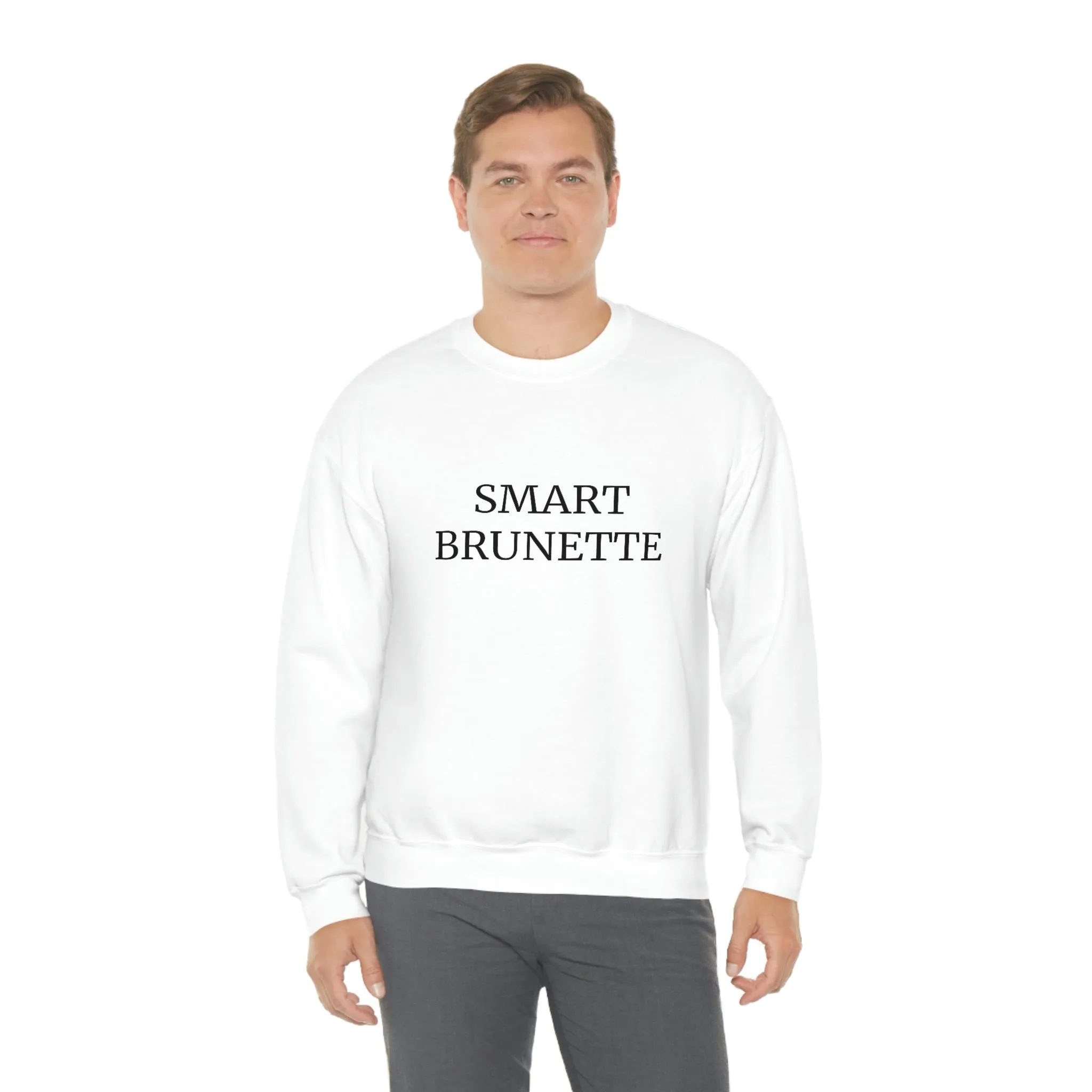 SMART BRUNETTE SWEATSHIRT