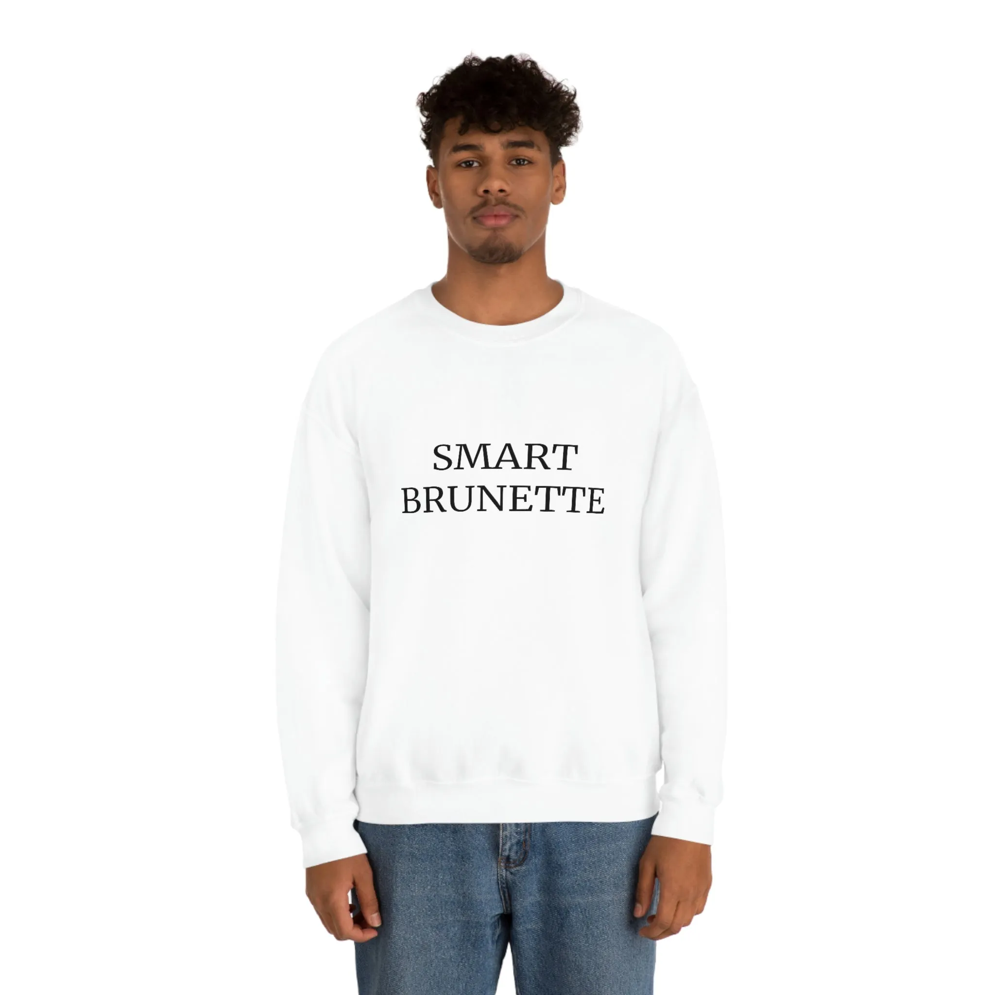 SMART BRUNETTE SWEATSHIRT