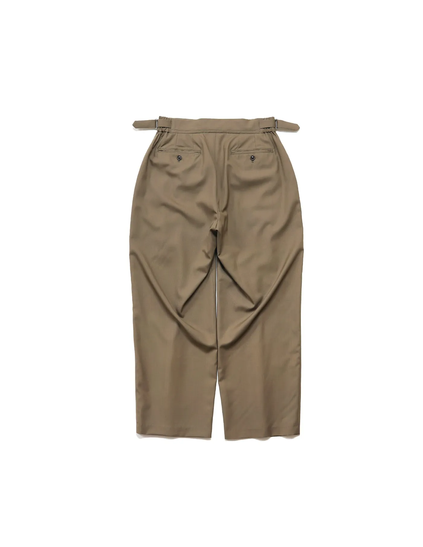 SYT-23SS-P03 2-TACK WOOL TROPICAL TROUSERS