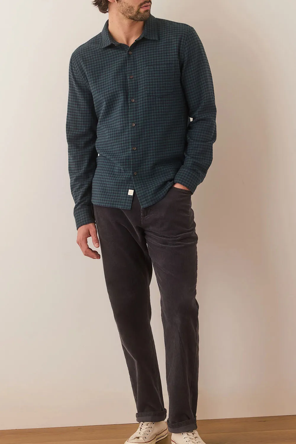 TAHOE FLANNEL SHIRT Green Gingham