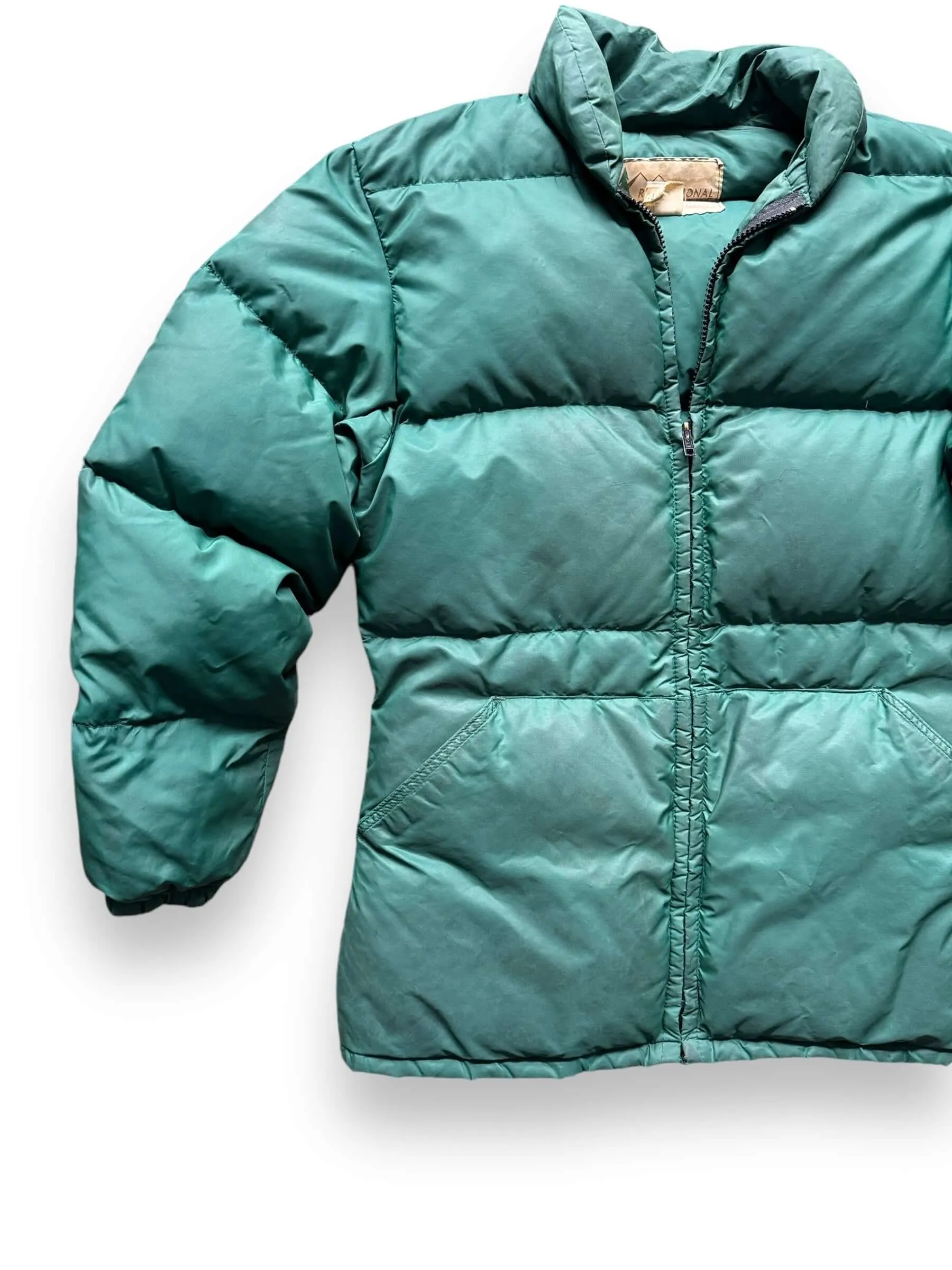 Vintage Ladies Green REI Puffer Jacket SZ M