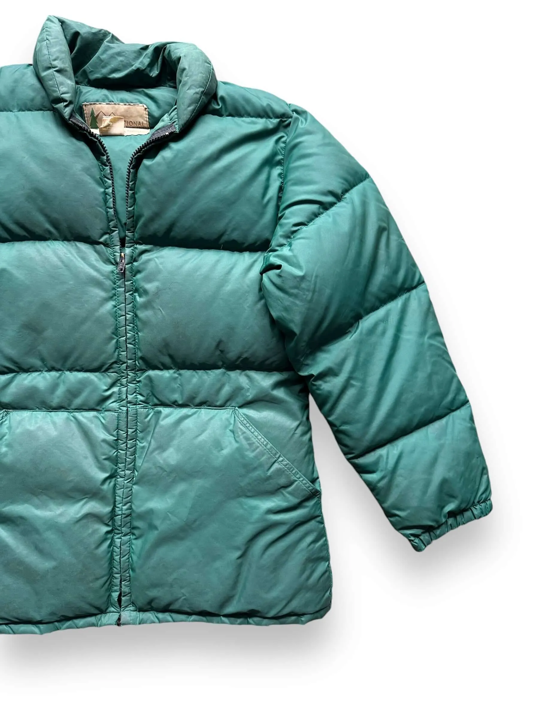 Vintage Ladies Green REI Puffer Jacket SZ M