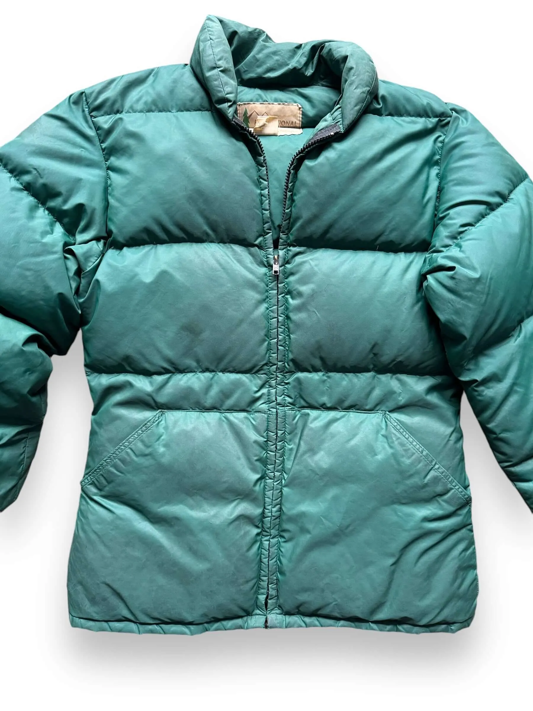 Vintage Ladies Green REI Puffer Jacket SZ M