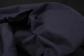 Waterproof Birdseye Cotton for Jackets - Navy